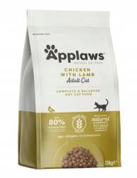 Applaws Teljes értékű száraztáp felnőtt macskák számára, csirkével és báránnyal, 7.5kg (23210)