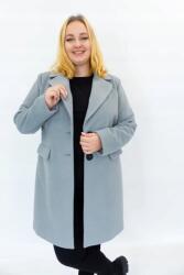  Téli Kabát Diplomata Női Gombokkal Hamu 42-es (00495-1-1-2)