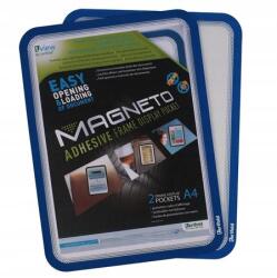 Tarifold Magneto prezentációs tasak, kék, öntapadós, A4, Djois (F194951)