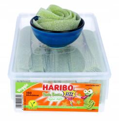 HARIBO Gyümölcsös gumicukor csíkos Haribo Alma 150db De (ME10385)