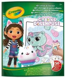 Crayola Crayola: Carte de colorat și autocolante - Casa de păpuși a lui Gabi (04-7025G)