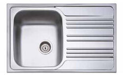 BH Mosogató NP 1 medencés + csepptálcás (780) 780x500mm (BH-KM78X50KM171)