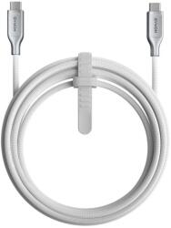 Nomad Kevlar kábel USB-C-ről USB-C-re, 3, 0 m, fehér (NM014681858)