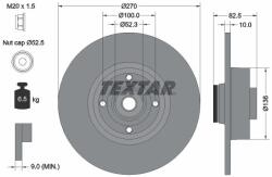 TEXTAR féktárcsa TEXTAR 92154503 for RENAULT (92154503)