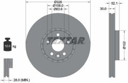 TEXTAR féktárcsa TEXTAR 92196303 for VOLVO (92196303)