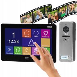 ORNO Video kaputelefon érintőképernyős kép- és videórögzítés kapunyitó vezérlés (OR-VID-EX-1060/B)