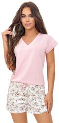 Donna Emilia short női pizsama, rózsaszín, S