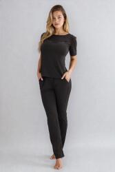 Kalimo Buri női luxuspizsama, fekete, XL
