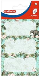 Herlitz Iskolai etikett/9 db Tropical (50034314)
