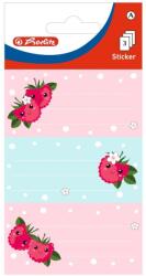 Herlitz Iskolai etikett/9 db Málna (50034291)