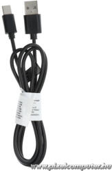  Cable USB A to Type C 2.0 C366 (connector long : 8mm) 1 m black (5903396071089)
