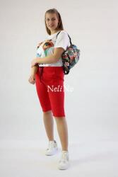 Valentino gyűrött rövidnadrág piros Uni Kicsi (IT00269-1-1-1)