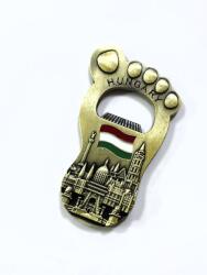  Hungary feliratú sörnyitós hűtőmágnes