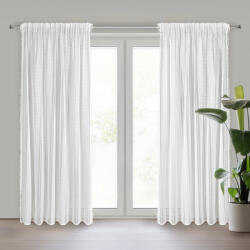  Adora boho stílusú csipke függöny rojtokkal Fehér 140x270 cm (453409)