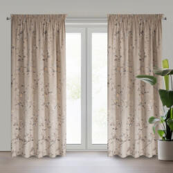  Selena bársony sötétítő függöny Bézs 140x270 cm