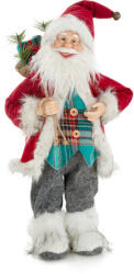  Mikulás figura 69b Piros 60 cm
