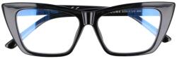 Sunmania Fekete macskaszem szemüveg kékfény-szűrővel " Cattie" (4853-black)