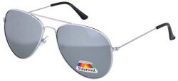 Sunmania Ezüst tükrös polarizált pilóta szemüveg " Polar Aviator" (4736-silver-HU)