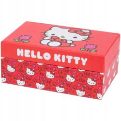 Disney Ékszerdoboz Visszapillantó Tükörrel Hello Kitty 18, 5x12x8cm Doboz (3210047)