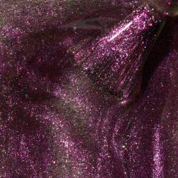 KIEVSKAYA Ojă Semipermanentă Kievskaya Glitz Cat Eye 12 - Burgundy cu Reflexii Roz-Fucsia și Efect Magnetic 3D, 15ml (OSKG12)