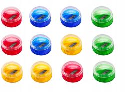 D. rect Egyszerű Műanyag Szőnyeg Tartállyal, Fémkéssel, Színkeverékkel 12 Db (009156)