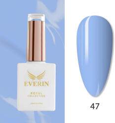 Everin Oja Semipermanentă Everin Royal Collection 10 ml - 47 Royal Baby Blue | Albastru Pastel Diafan (ERC-047)