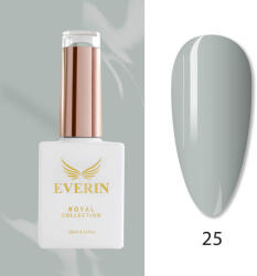 Everin Oja Semipermanentă Everin Royal Collection 10 ml - 25 Royal Misty Grey | Gri Deschis Modern (ERC-025)