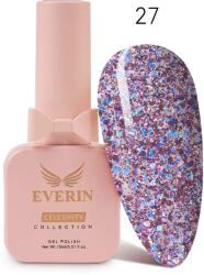 Everin Oja Semipermanentă Everin Celebrity 15 ml - 27 Purple Holo Sparkle | Strălucire & Rezistență (CELE-27)
