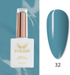 Everin Oja Semipermanentă Everin Royal Collection 10 ml - 32 Royal Teal Blue | Albastru Teal Intens (ERC-032)