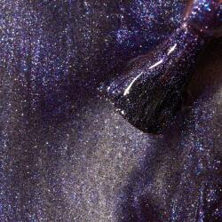 KIEVSKAYA Ojă Semipermanentă Kievskaya Glitz Cat Eye 18 - Gri-Violet Metalizat cu Reflexii Albastre, Efect Magnetic 3D, 15ml (OSKG18)