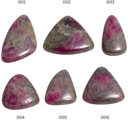  Cabochon Rubin In Iolit Picatura , Triunghi , Oval si Dreptunghi 12-31x9-23x4-7 mm - 1 Buc