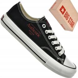 Big Star Női tornacipő Big Star NN274234 fekete alacsony casual textil cipő (100563906)