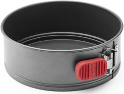 Lékué kapcsos tapadásmentes tortaforma, D=20cm, acél, platina szilikon, szürke