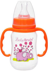 Baby Bruin fogantyús cumisüveg karcsúsított 125 ml narancs (55042882narancs-regi)