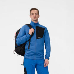 Northfinder Hanorac fleece pentru bărbați cu structură tip grilă TRUGBERG1 blue (108909-281-103)