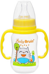 Baby Bruin fogantyús cumisüveg karcsúsított 125 ml sárga (55042882sarga)