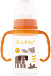 Baby Bruin fogantyús cumisüveg 120 ml narancssárga (55043202narancs_sarga)