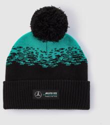  Mercedes téli sapka, bobble, zöld