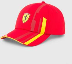  Ferrari sapka, Carlos Sainz LK, gyerek, piros, 2023