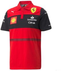 PUMA Ferrari Galléros Csapat Póló, Piros, 2022 - L