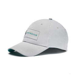  Mercedes Baseball Cap, Adult, Puma Team Logo, Silver, 2019