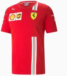 PUMA Ferrari Charles Leclerc Környakú Póló - XL