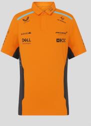  McLaren galléros póló, Castore, csapat, gyerek, narancssárga, 2024 - 152