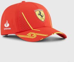  Ferrari sapka, Puma, Carlos Sainz, baseball sapka, gyerek, piros