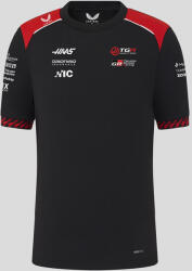  Haas F1 póló, csapat, gyerek, fekete - 140-146 - fansbrands - 30 000 Ft