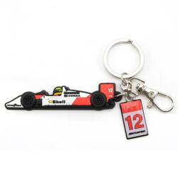  Ayrton Senna McLaren MP4/4 Kulcstartó