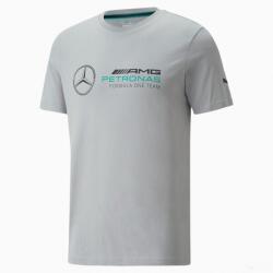 PUMA Mercedes Team Logo Póló, Szürke, 2022 - S