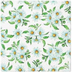  Szalvéták 20 Db-Os Kamillamintás 33X33 Cm