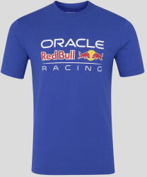  Red Bull póló, Oracle Red Bull Racing logó, laza szabás, kék - M