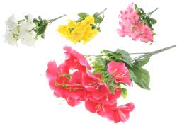  Művirág, Műanyag 340Mm Borsóvirág 10 Db, Vegyes Színválasztékban